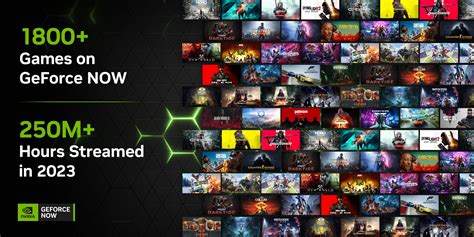 GeForce NOW game list .